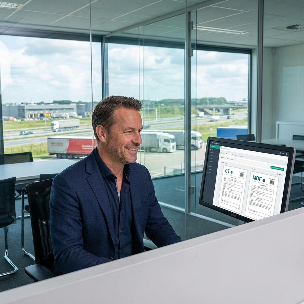 Gestão de Transportadora CT-e MDF-e